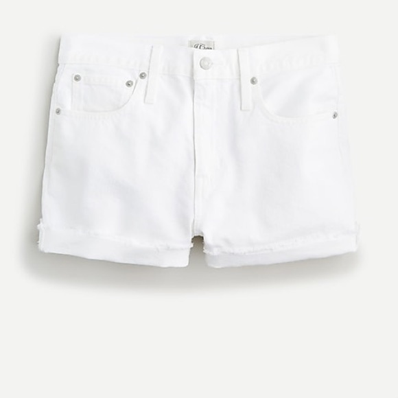 J. Crew Slouchy boyfriend short in white size 31 - Picture 7 of 13